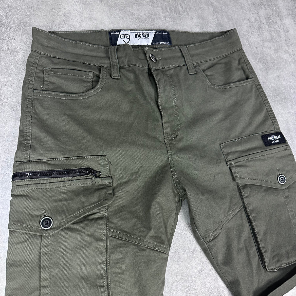 Zeleni x2 cargo šorts - 202