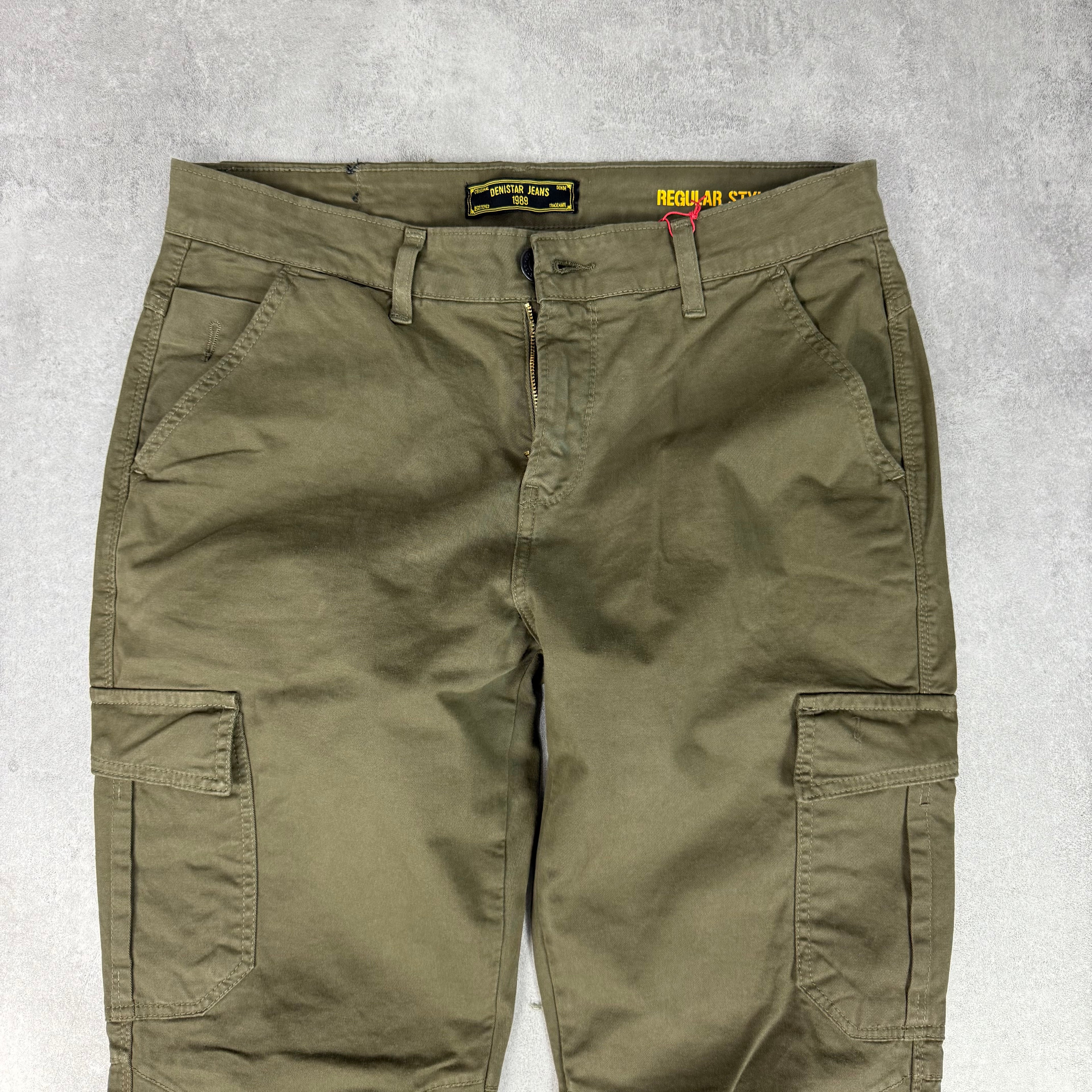 Klasik regular fit zelena dzeparka - 2795