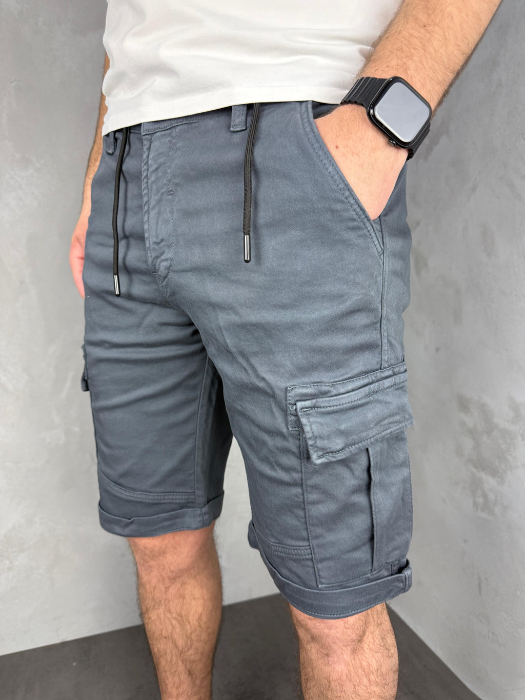 Comfort teget cargo šorts - 2608