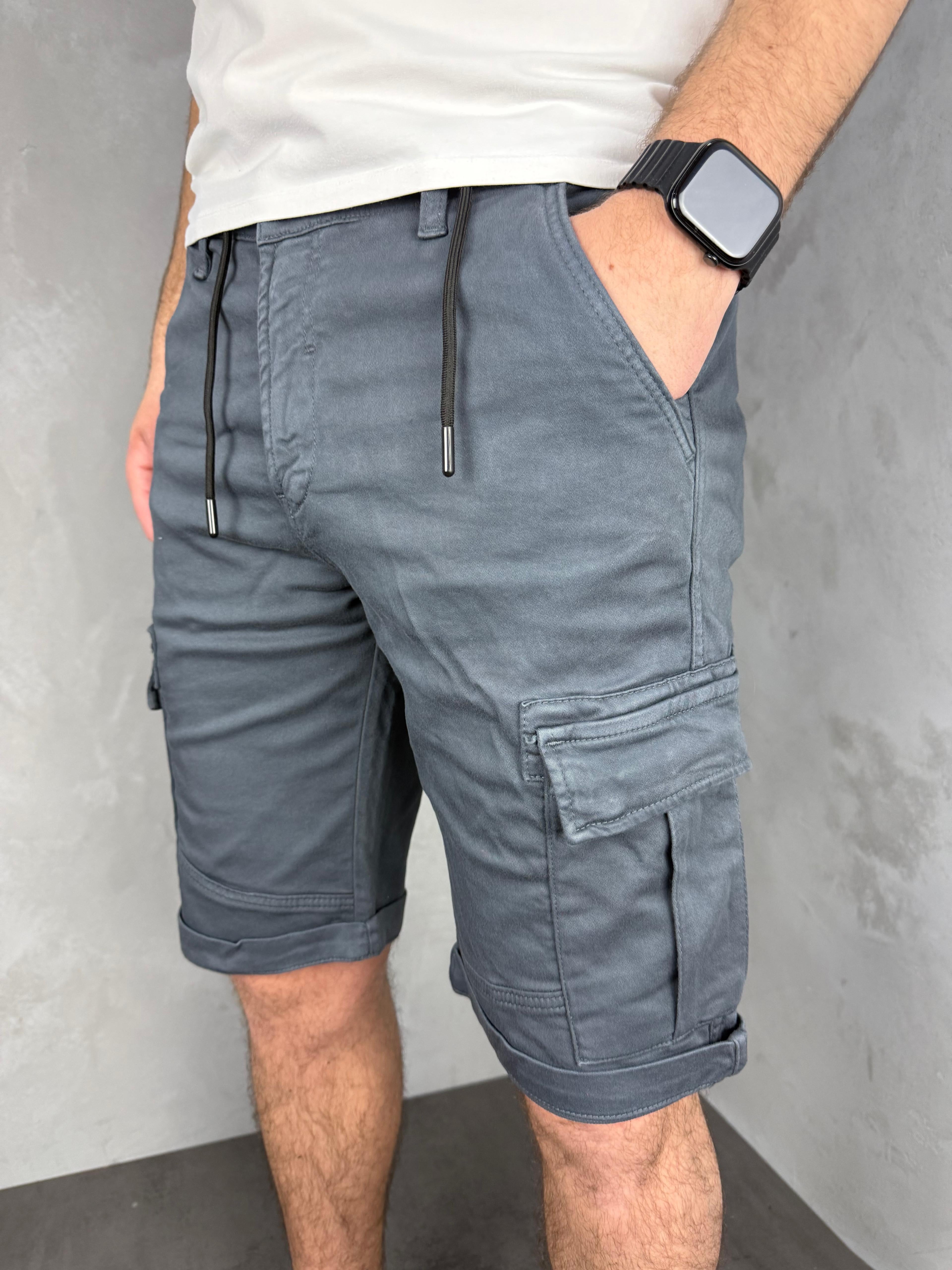 Comfort teget cargo šorts - 2608