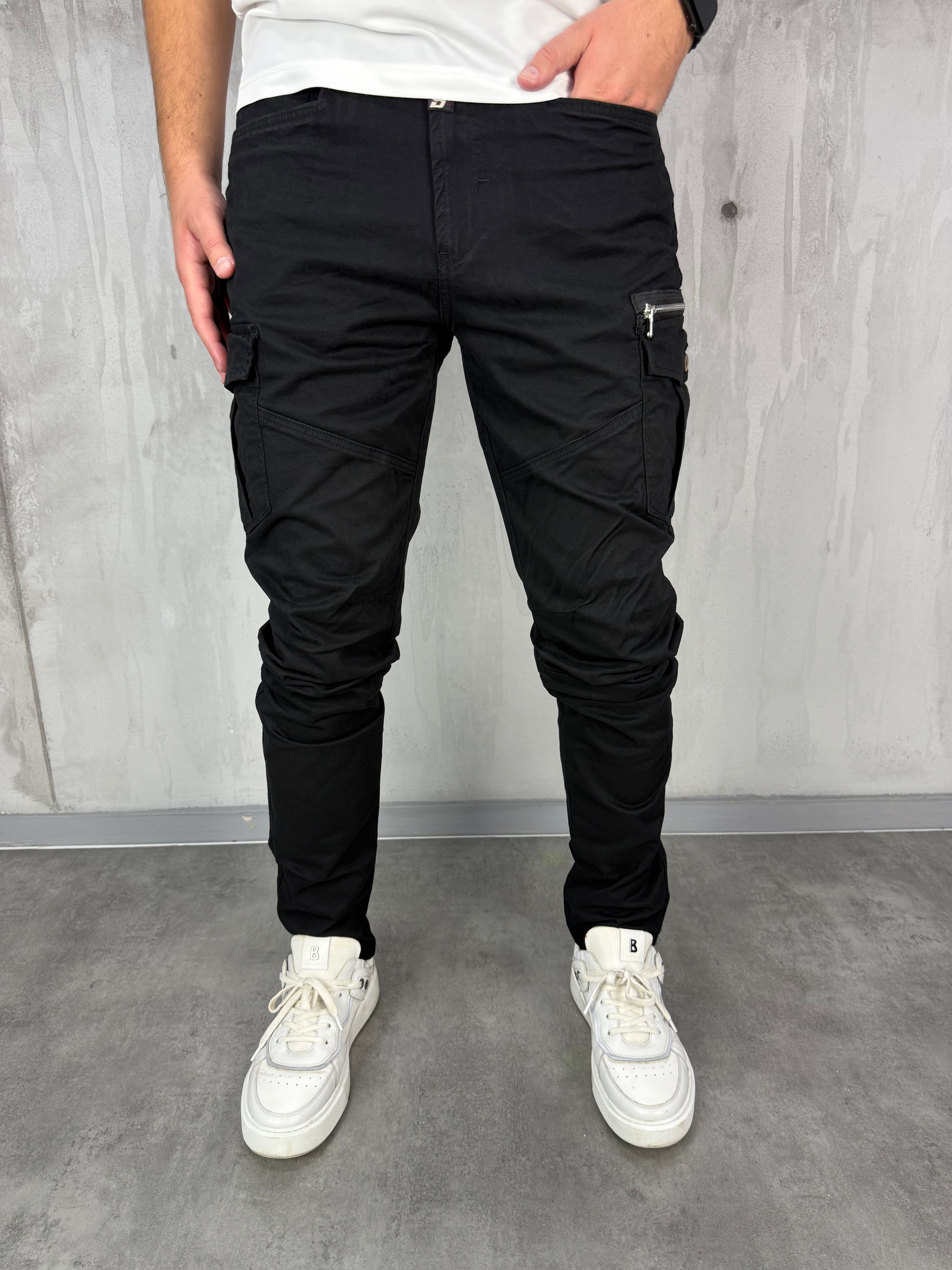 Elite regular dzeparka crna - 2548