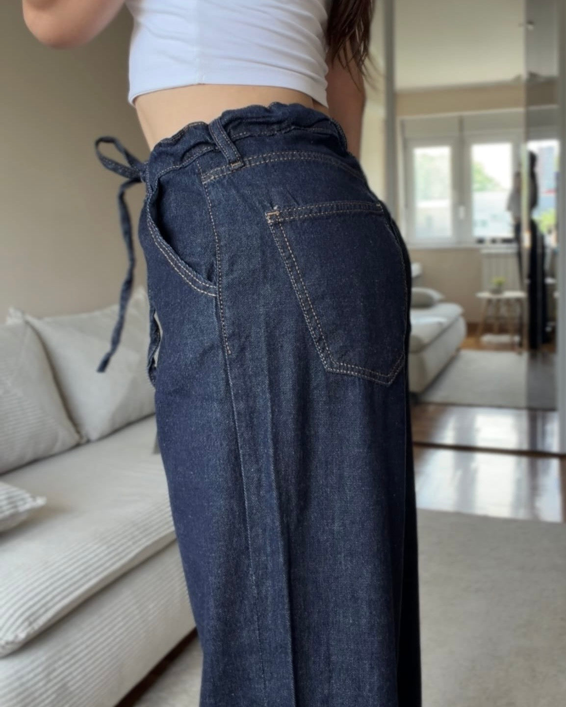 Vintage tamne zvonarice - C699
