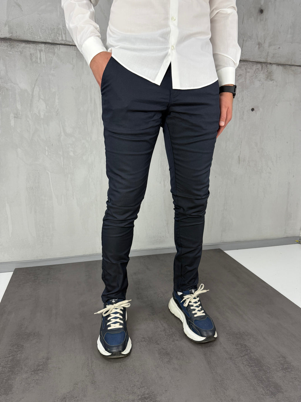 Teget slim-fit elegantne - BB188