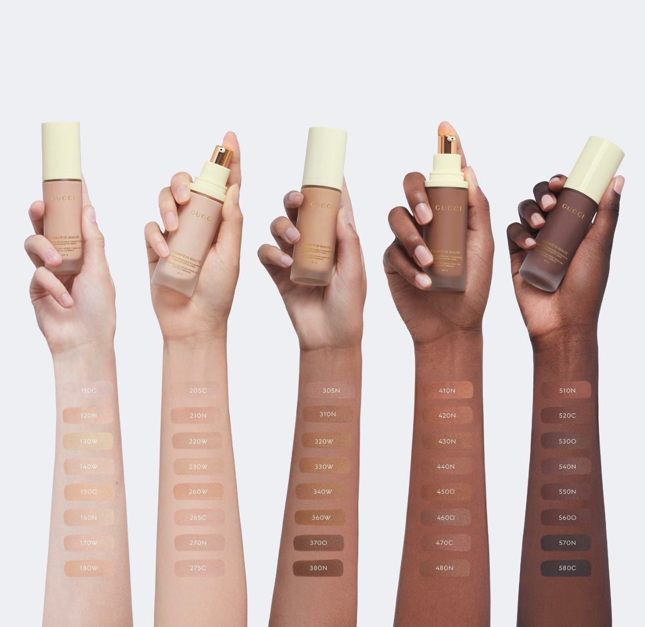 Gucci Éternité de Beauté SPF 15 – Dugotrajni Tečni Puder sa Prirodnim Sjajem