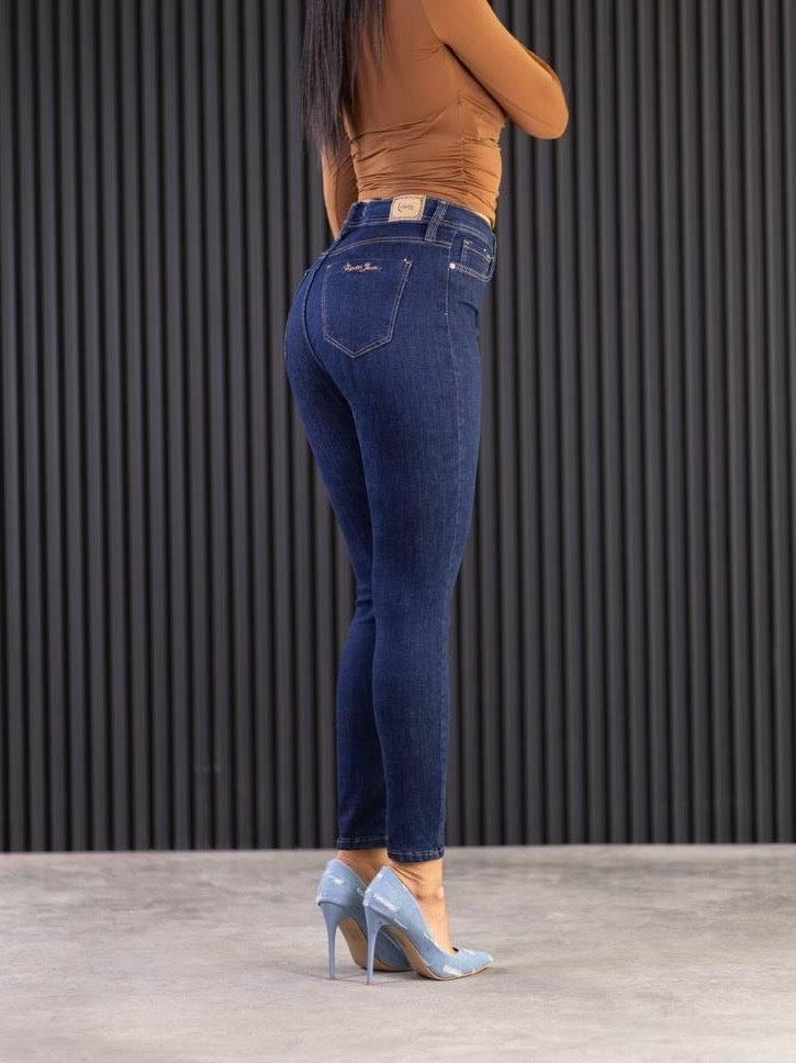 Teget slim fit details - C644