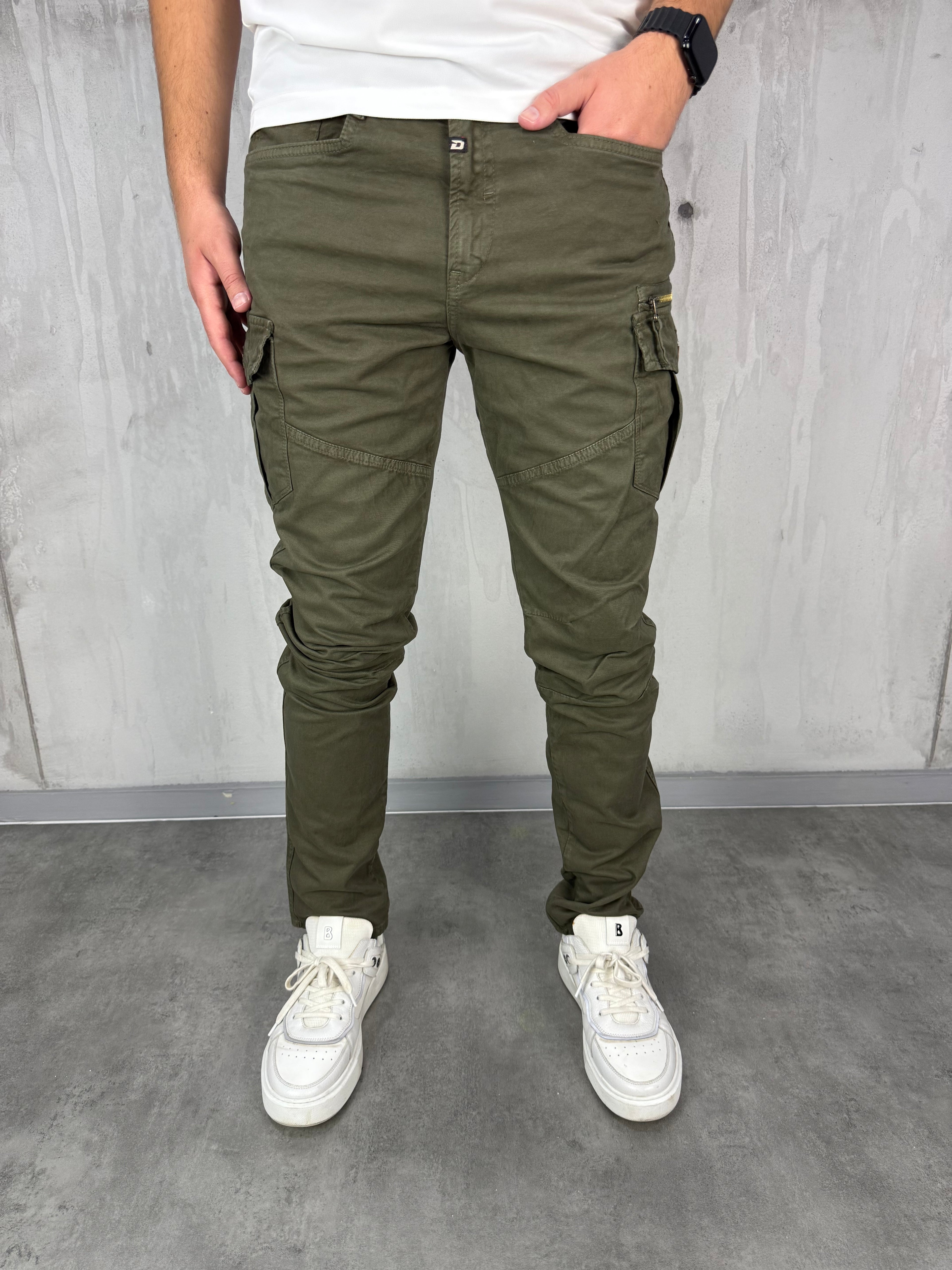 Elite regular dzeparka zelena - 2548