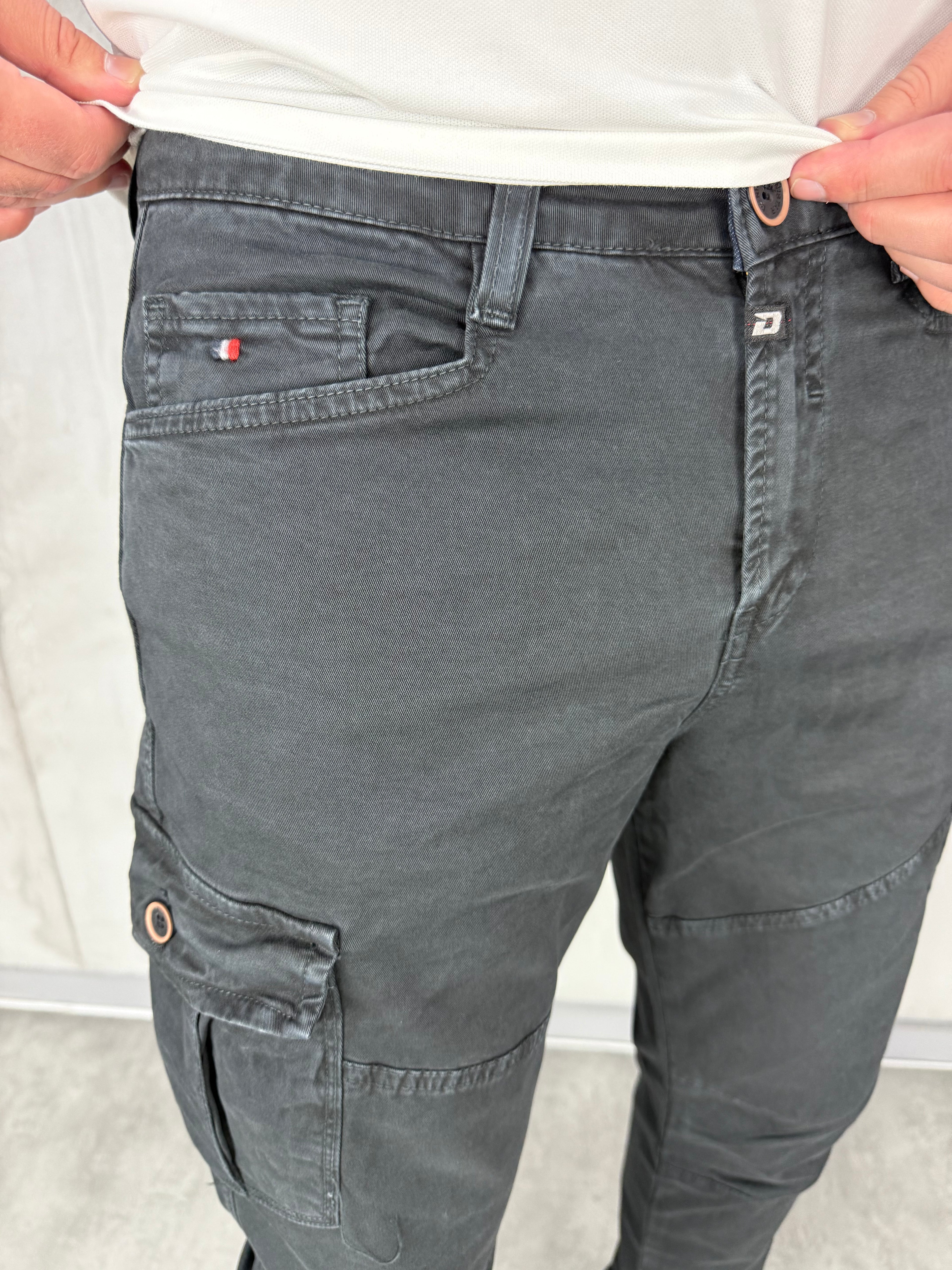 Elite regular dzeparka antracit - 2548