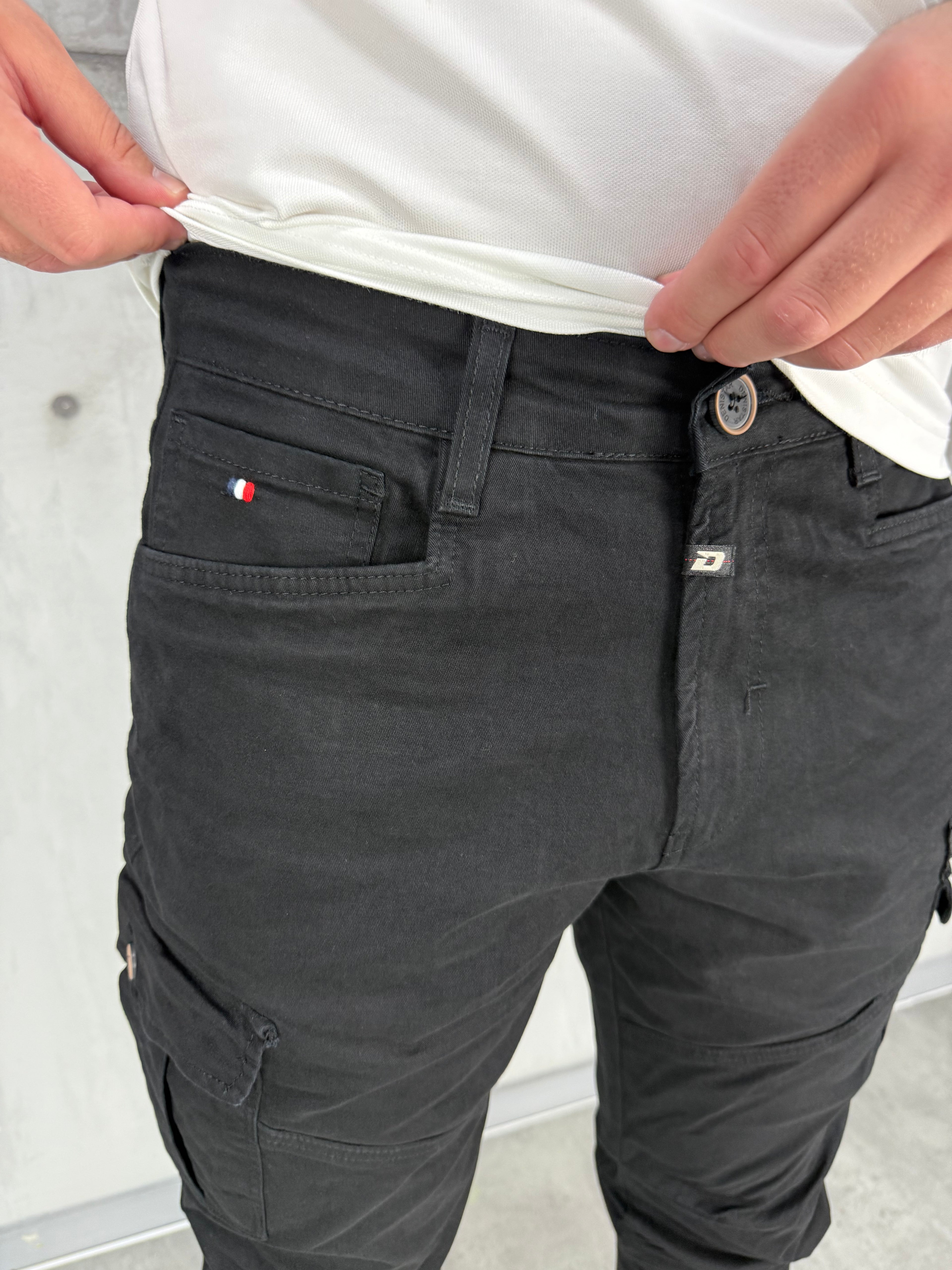 Elite regular dzeparka crna - 2548