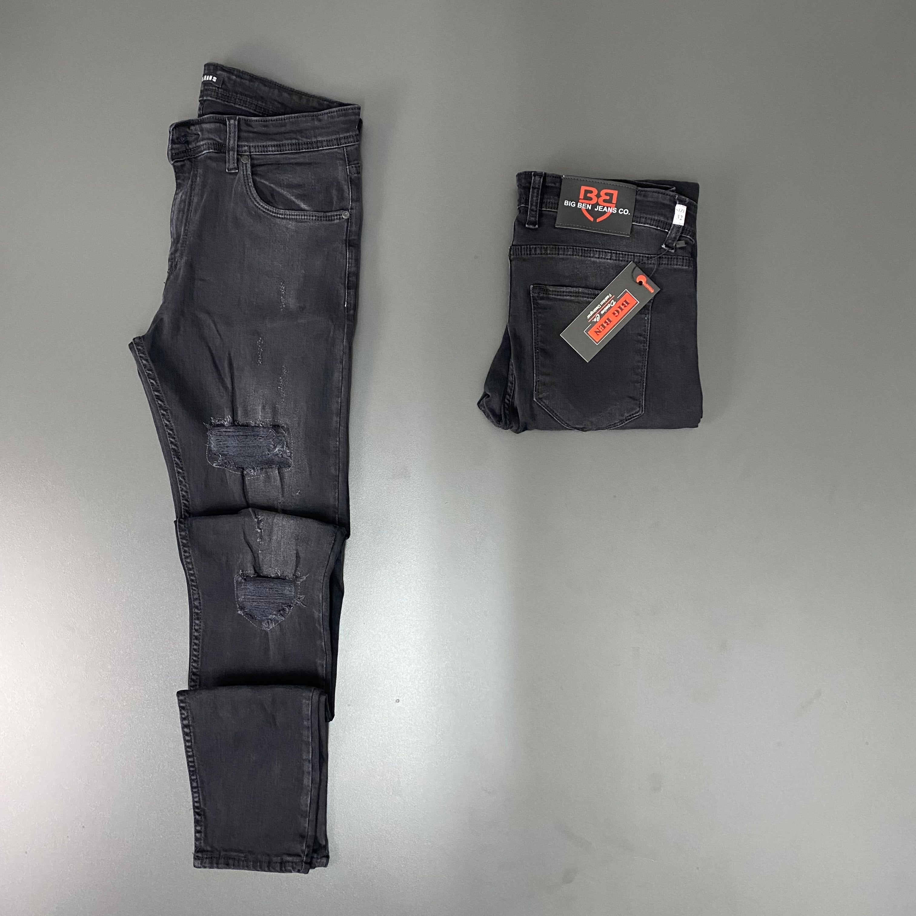 Premium urban crne farmerke - BB691