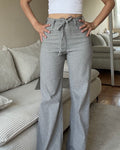 Elegantne gray pantalone - C009/1