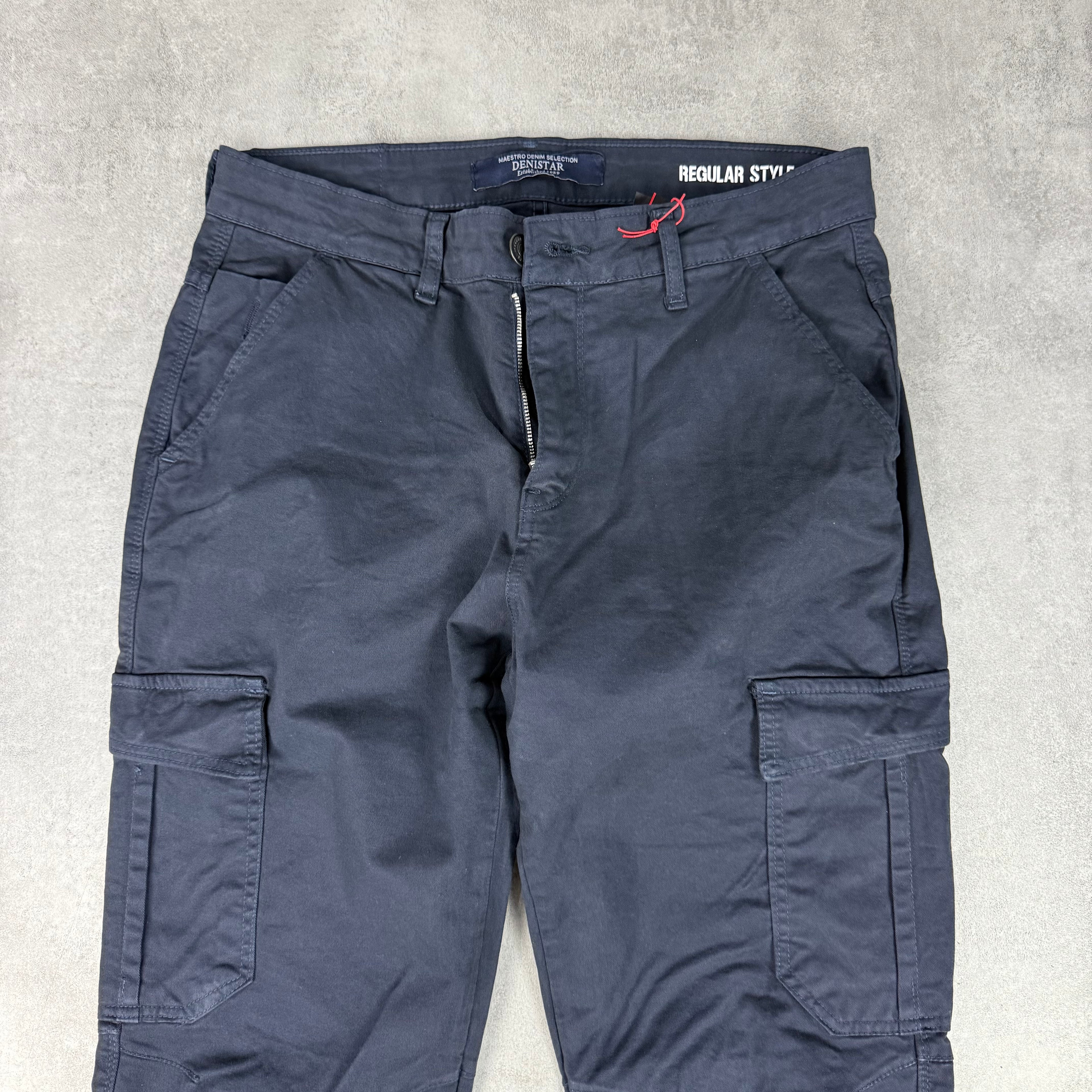 Klasik regular fit teget dzeparka - 2795