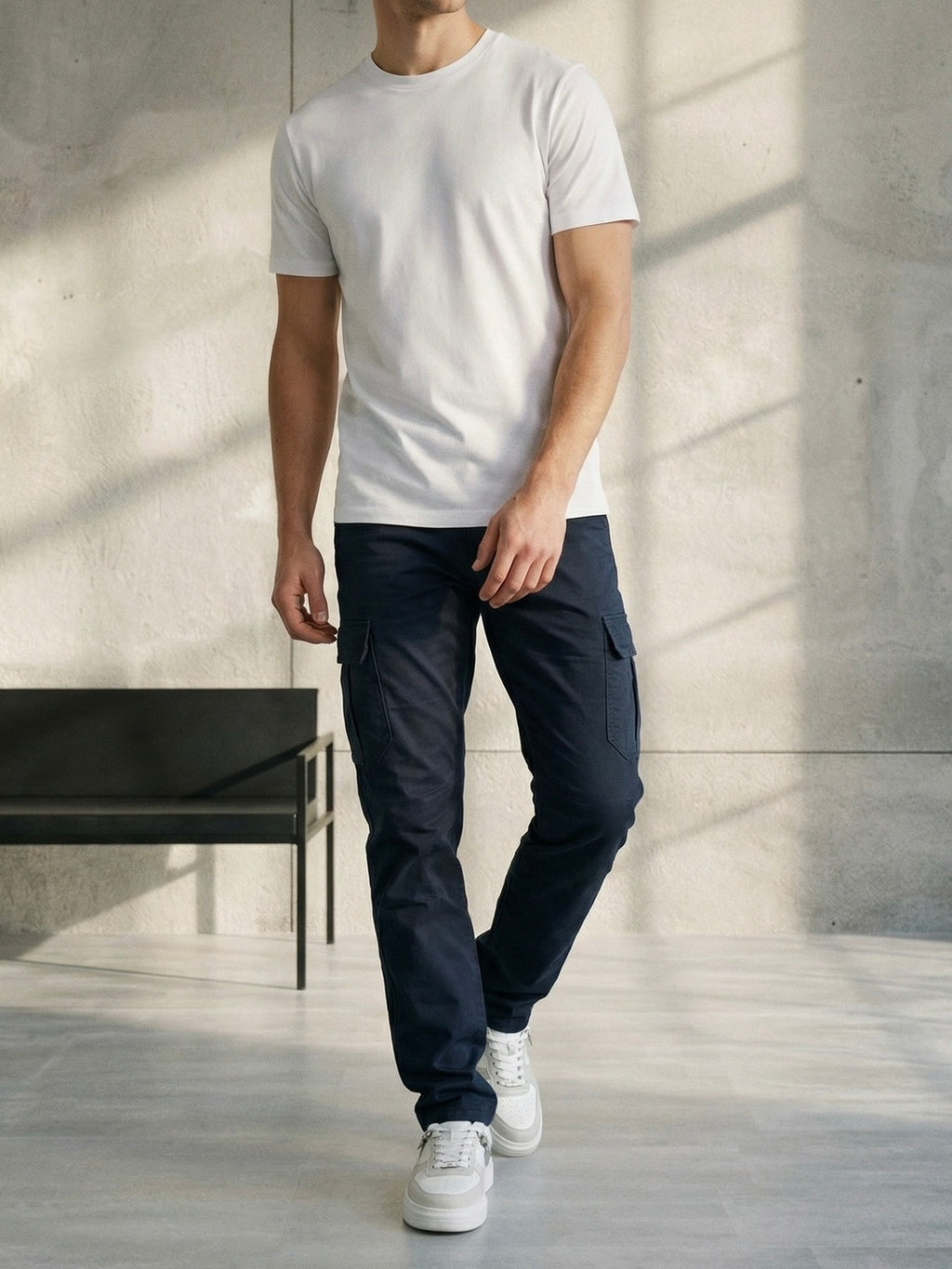Klasik regular fit teget dzeparka - 2795