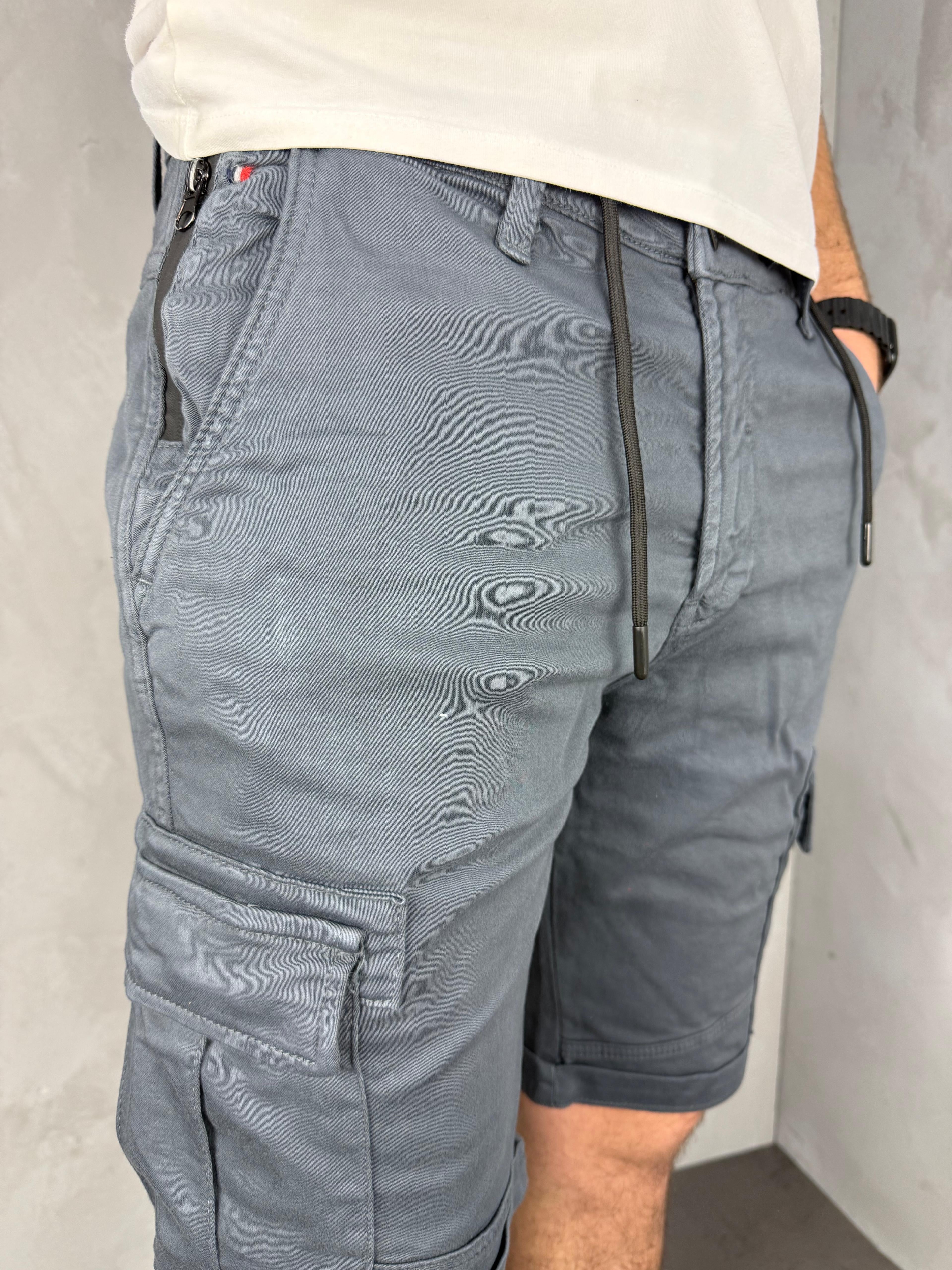 Comfort teget cargo šorts - 2608