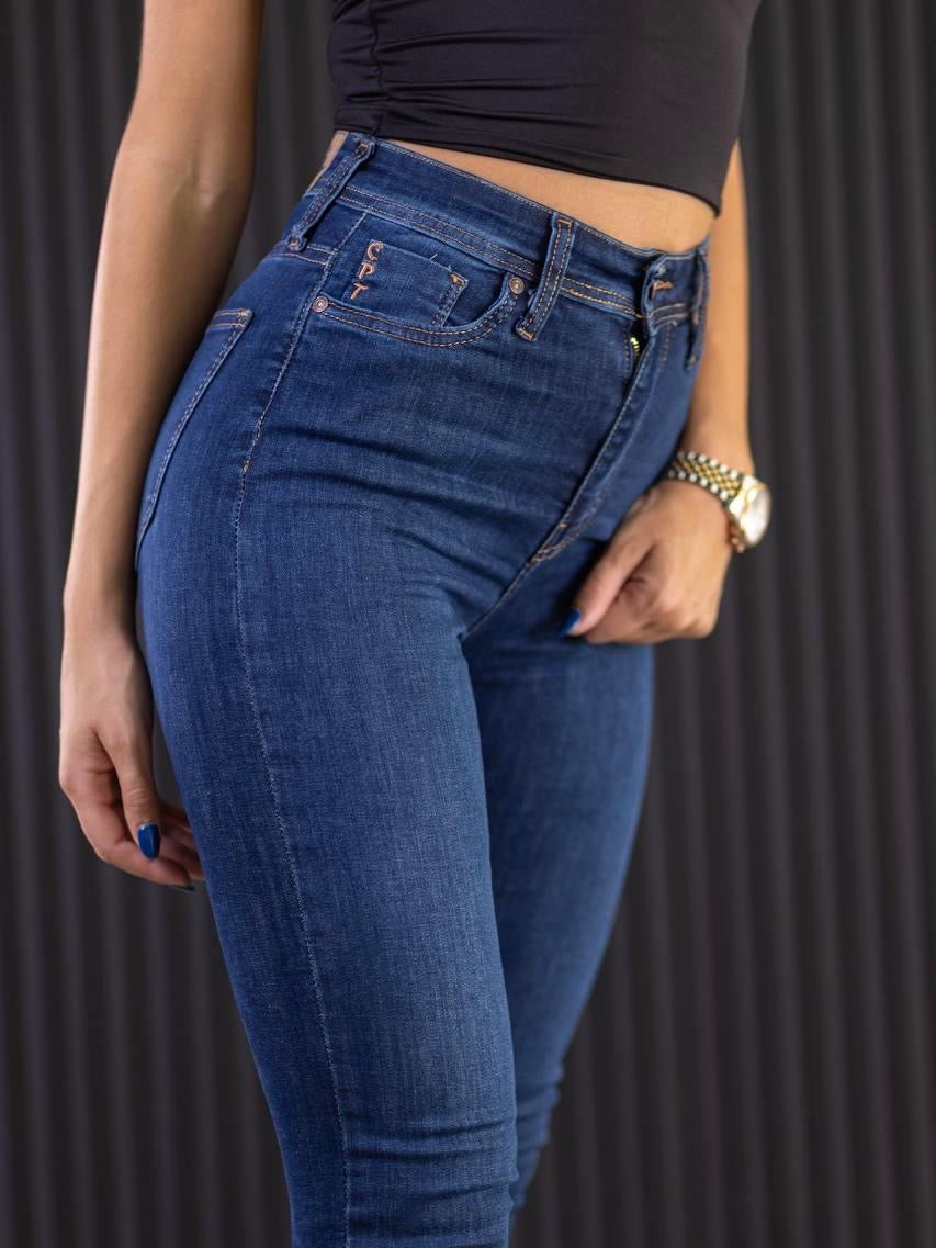 Teget slim fit farmerke - C344/11