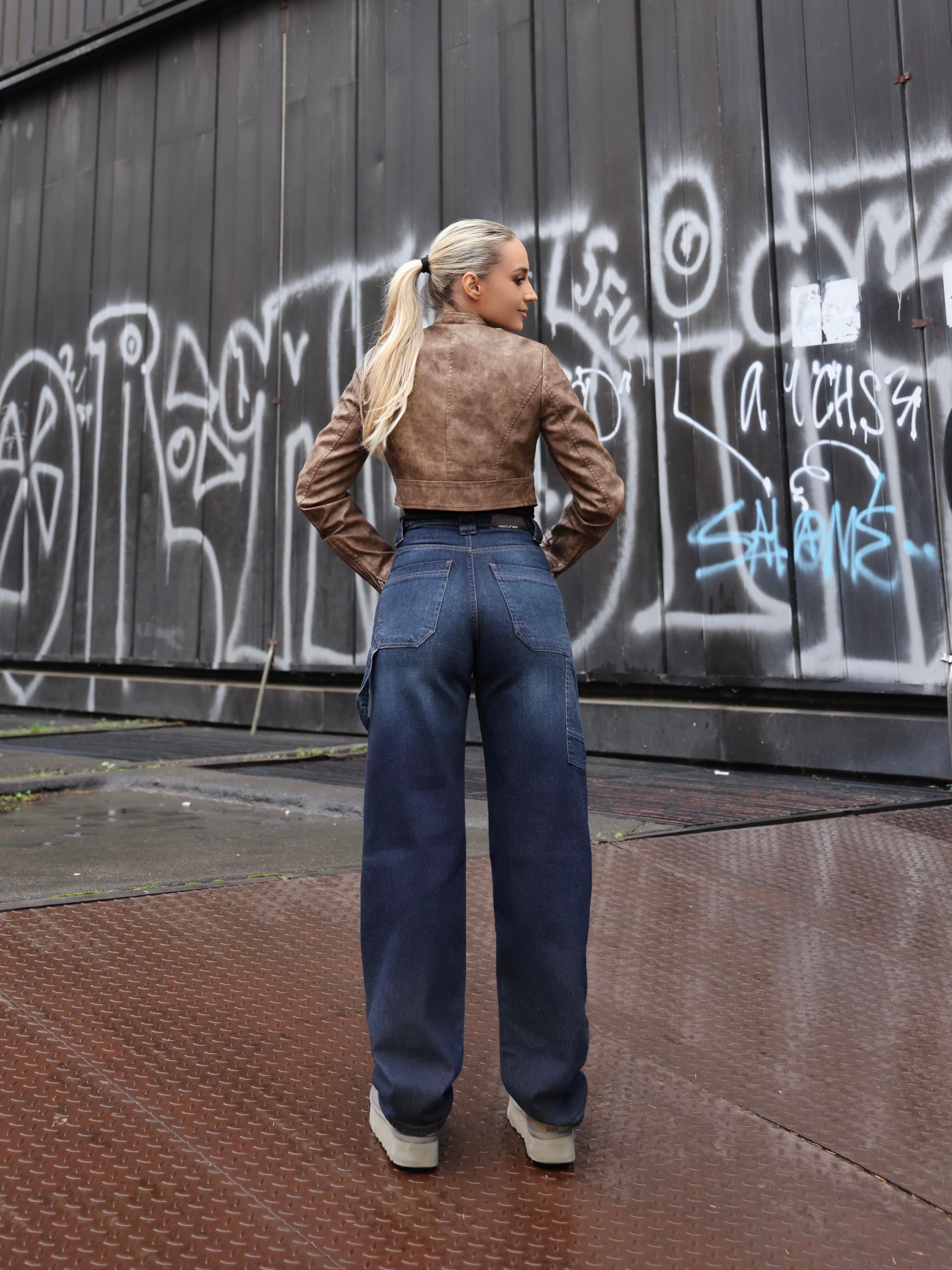 Unikat baggy farmerke 406